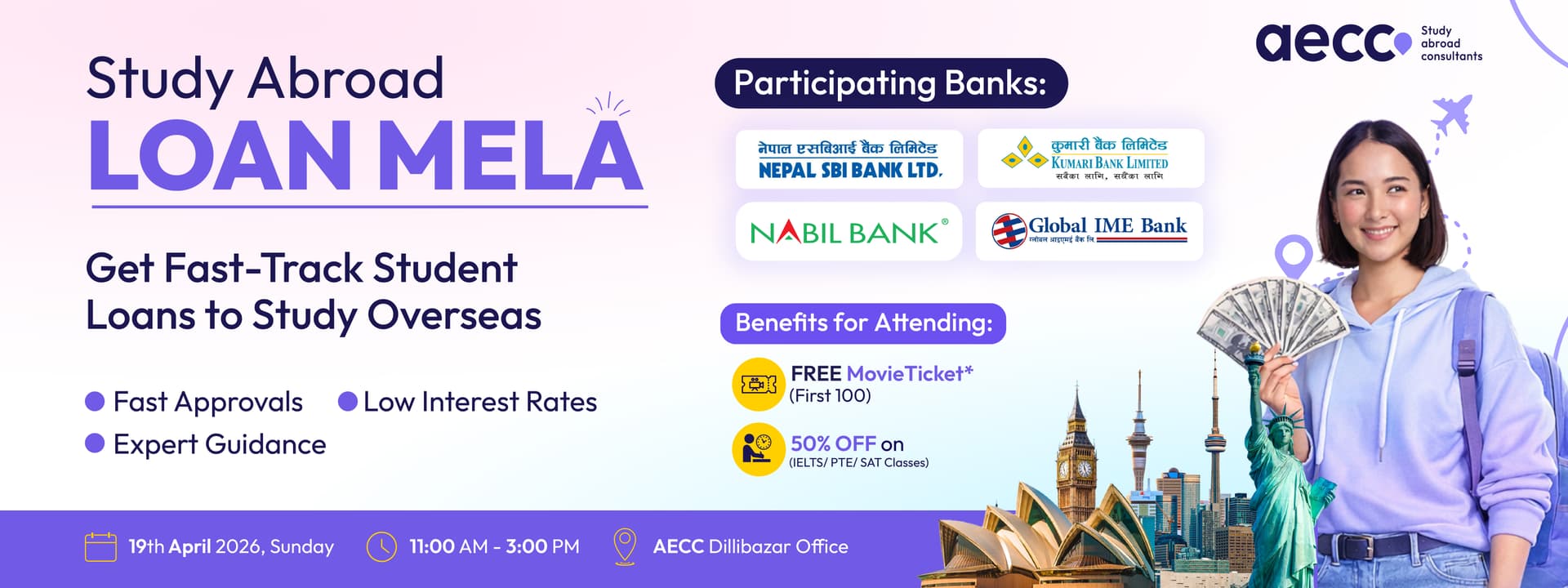 Study Abroad Loan Mela 2026 — Get Your Loan Sorted in One Day
