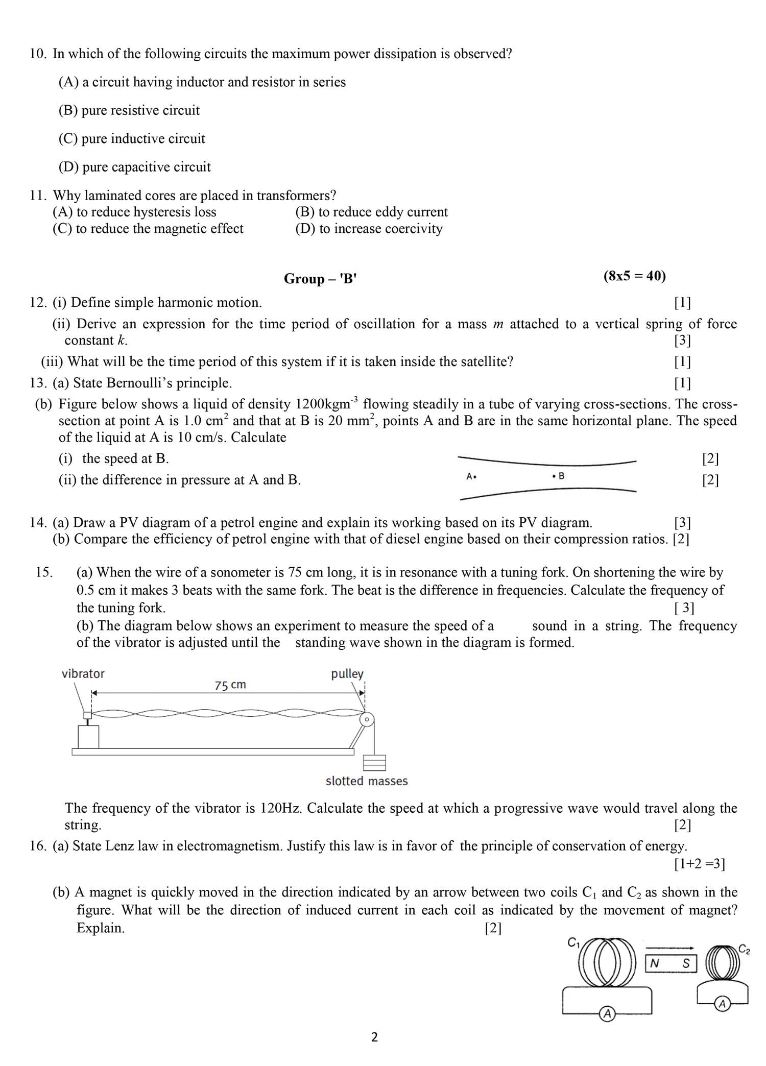 Class 12 Physics Model Question 2082 (With Solution) Image 2